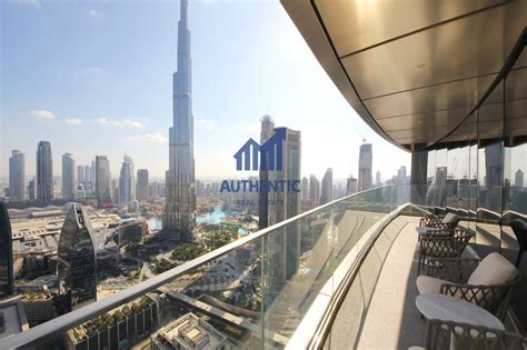 Furnished I Vacant I Full Burj and Fountain View, Downtown .